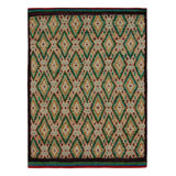 Moroccan Hand Knotted Geometric Area Rug