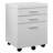 17.75'' Wide 3 -Drawer Mobile File Cabinet