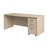 Studio C Executive Office Desk with Mobile File Cabinet-99299939-99299940
