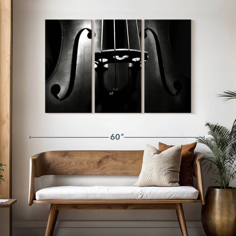 Abarca Double Bass, 32" H x 50" W