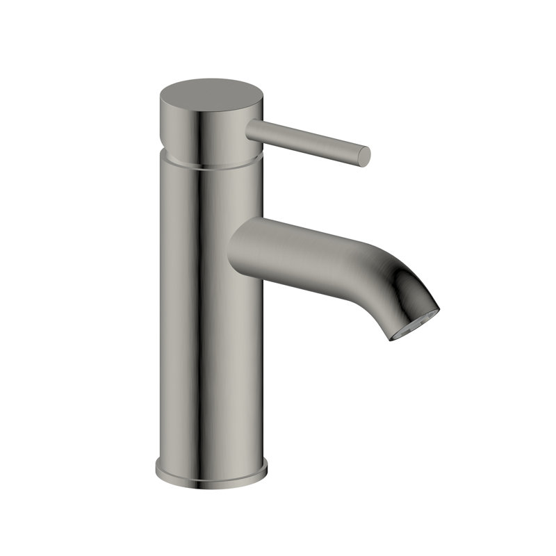 Robinet pour lavabo en nickel brossé Rebecca-Bn