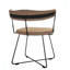 Chaise d'appoint large 19,19 po Brenan