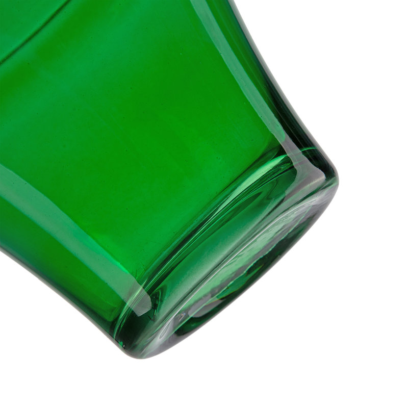 Handmade Glass Table Vase, Green