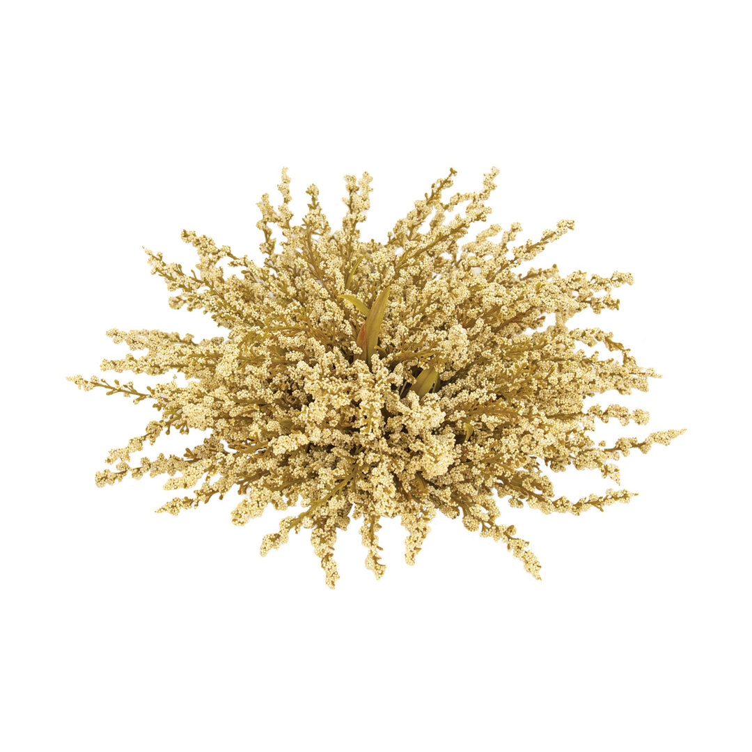 Centerpiece Primrue Flowers/Leaves 