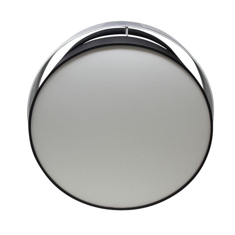 Elizondo 1 - Light Single Pendant, Silver, Black/Silver