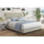 Structure de lit en lin Boyd Sleep avec tête de lit ajustable Chloe-116605826-116605824