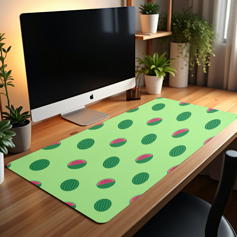Polyester Desk Pad, 31.5x15.5