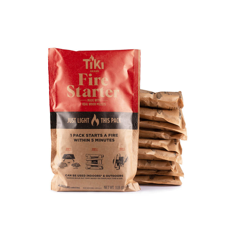 TIKI® Brand Fire Pit Starter Pack