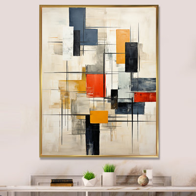 Ivory Illusions Abstract Shapes - Formes abstraites, impressions sur toile