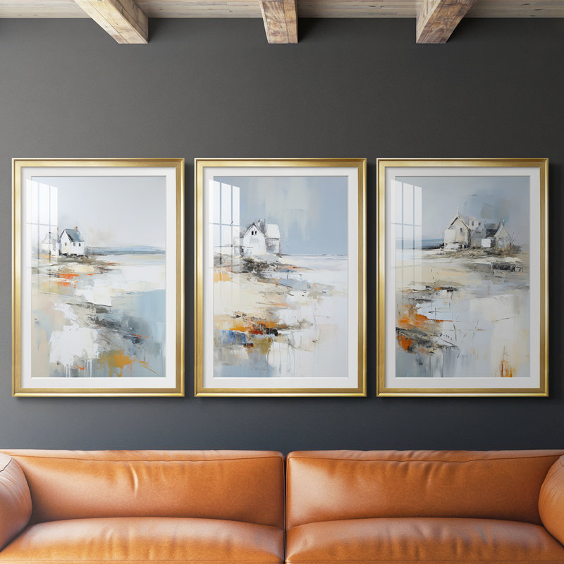 NAUTICAL Series dxlvii, H 15 po x l 19 po, Doré