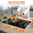 VEVOR 30" 5 Burner Induction Cooktop
