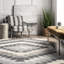 Tapis gris / crème Delonge Southwestern-2088516793