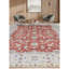 Tapis rouille et beige noué à la main de haute qualité