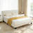 Metal Platform Bed Frame With Adjustable Headboard, No Box Spring Needed, King Size-332685341
