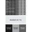 Tapis noir et blanc à motif géométrique-1132154479