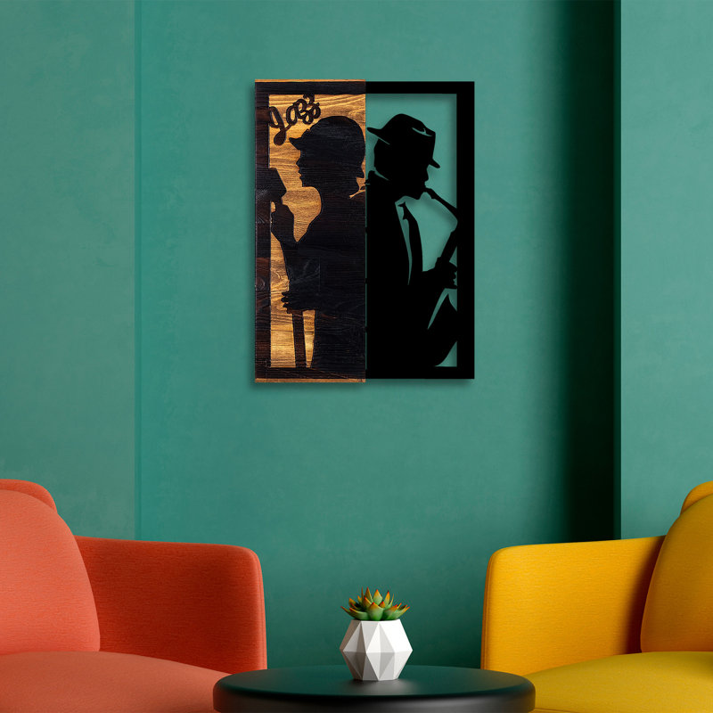 Décoration murale en bois
