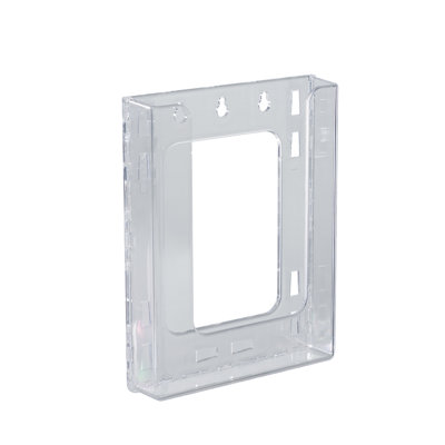 Porte-dépliant mural simple modulaire pliable, paquet de 10