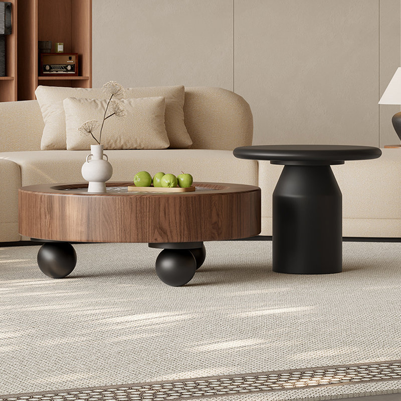 Marble Top Coffee Table Set