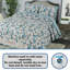 Cotton Blend Floral Bedspread with Pillowcases-109478383