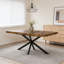 Table de salle à manger extensible pour 4 6 8, table de cuisine rectangulaire de 55 à 70,9 po, table de salle à manger extensible avec rangement caché, table de cuisine de style maison de campagne peu encombrante-2124855303