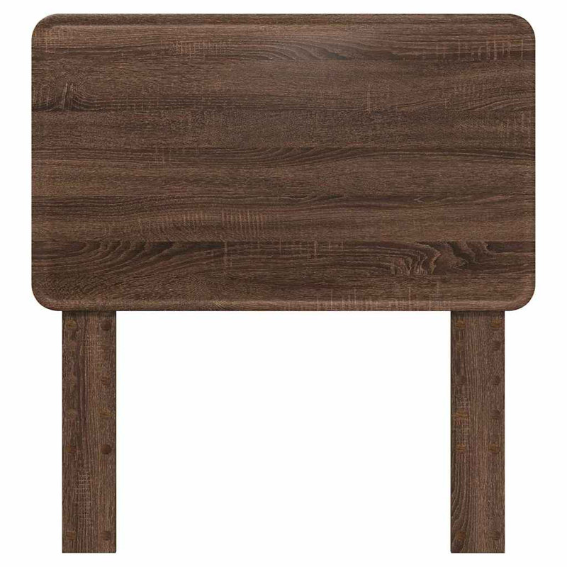 Headboard, Brown Oak, UK Small Single - DE 75 x 190 cm