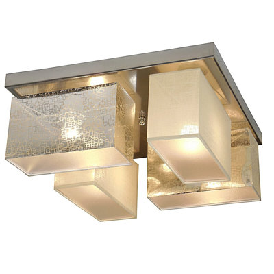 Partlow Fabric Semi Flush Mount