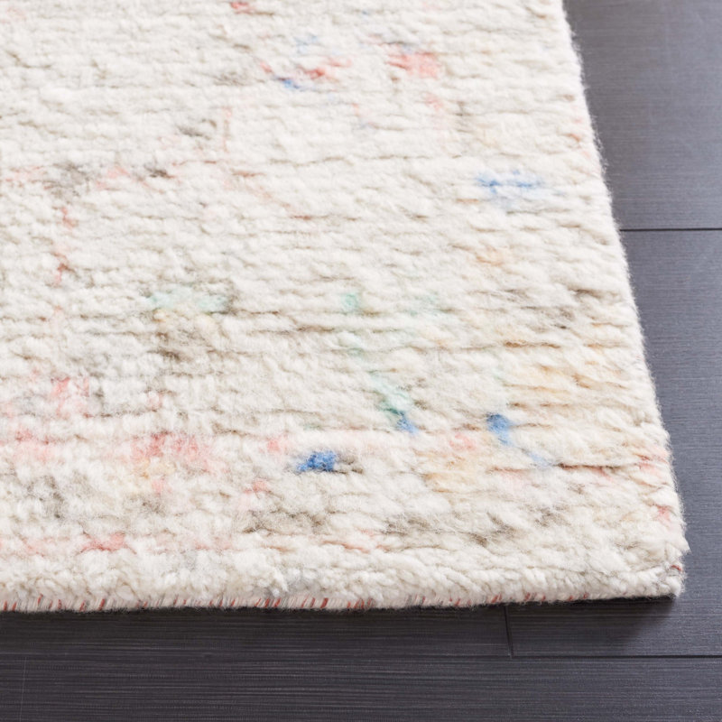 Tribeca 118 Area Rug In Ivory / Pink, Rectangle 9' x 12'