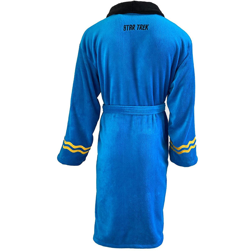 Star Trek Blue Spock Bathrobe