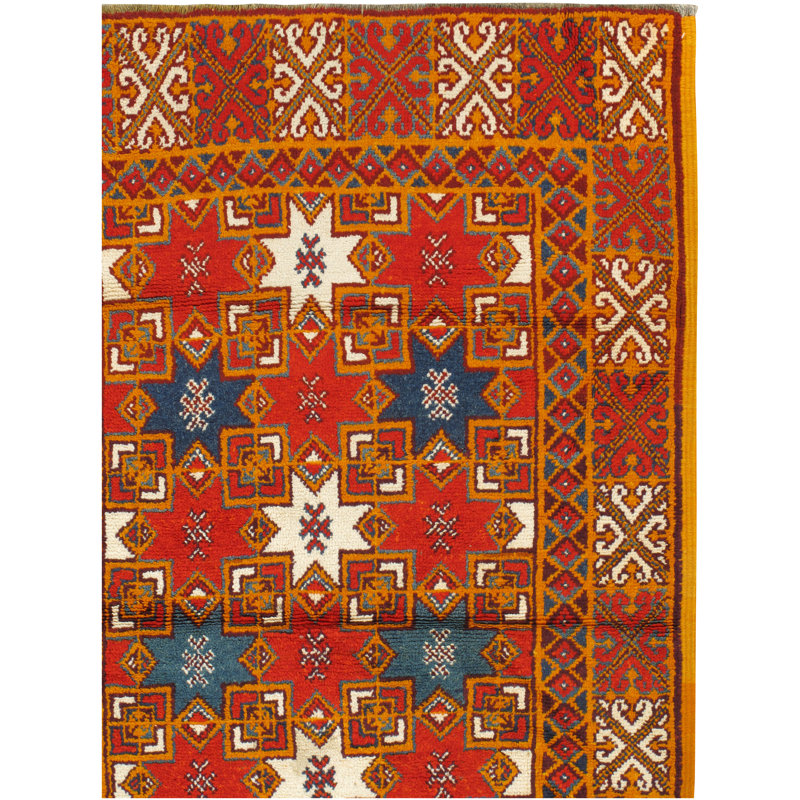 Tapis marocain rétro