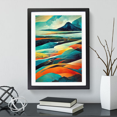 Abstract Mountain Landscape No.1 - Wall Art