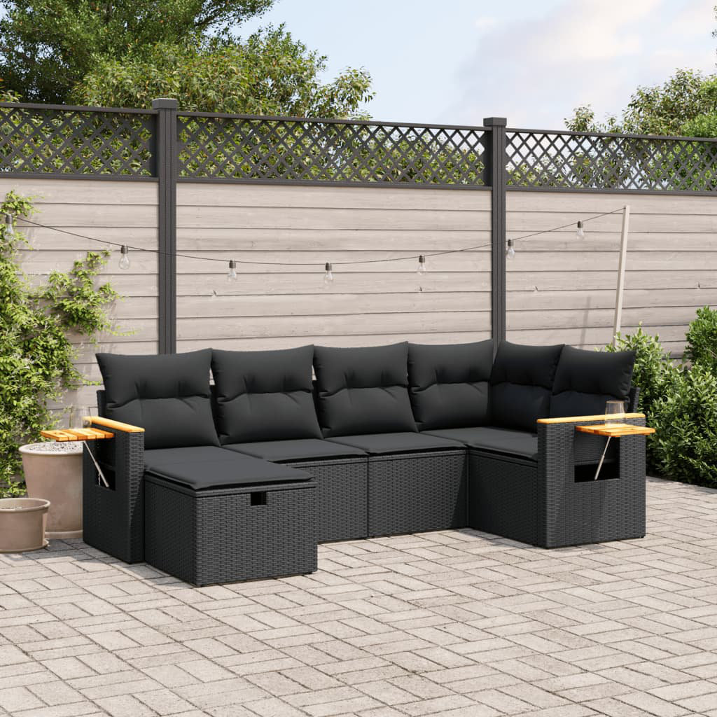 Gartensofa mit Kissen