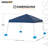 Sunjoy 10 ft. × 10ft. Floating Pool Canopy With Hand Carry Bag Pop Up Gazebo Fabric Canopy-88974336