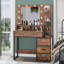 Ensemble coiffeuse avec miroir Malaisia-1584919458