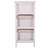 1-Drawer Nightstand with Two Removable Baskets, Storage Bedside Table