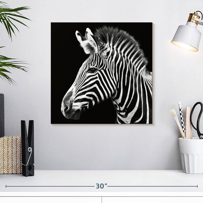 Brampt Zebra Stripes Pattern III, 16" H x 16" W