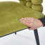 Ensemble de 2 chaises modernes avec pieds en tube de fer convenant au salon-1968911798