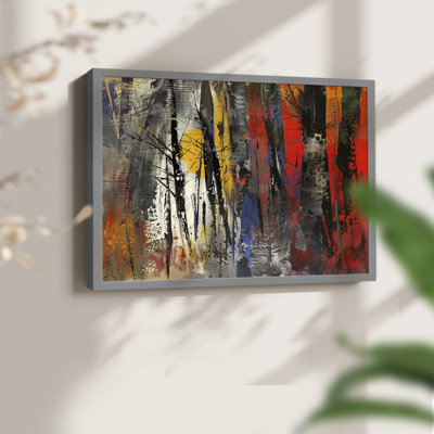 Abstract Series-CLXXXI -Framed Print - Restickable