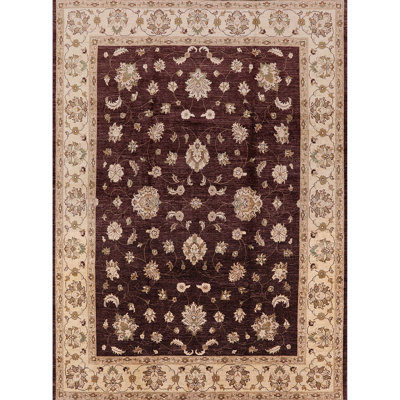 Tapis beige / rouge Meribelle