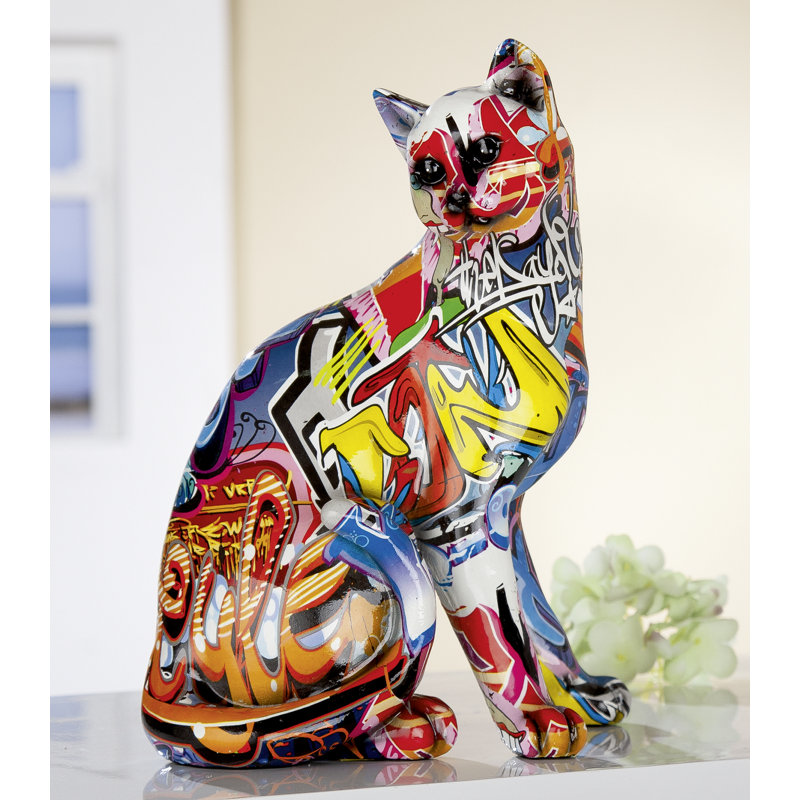 Elyse Animals Decorative Object, Red/White
