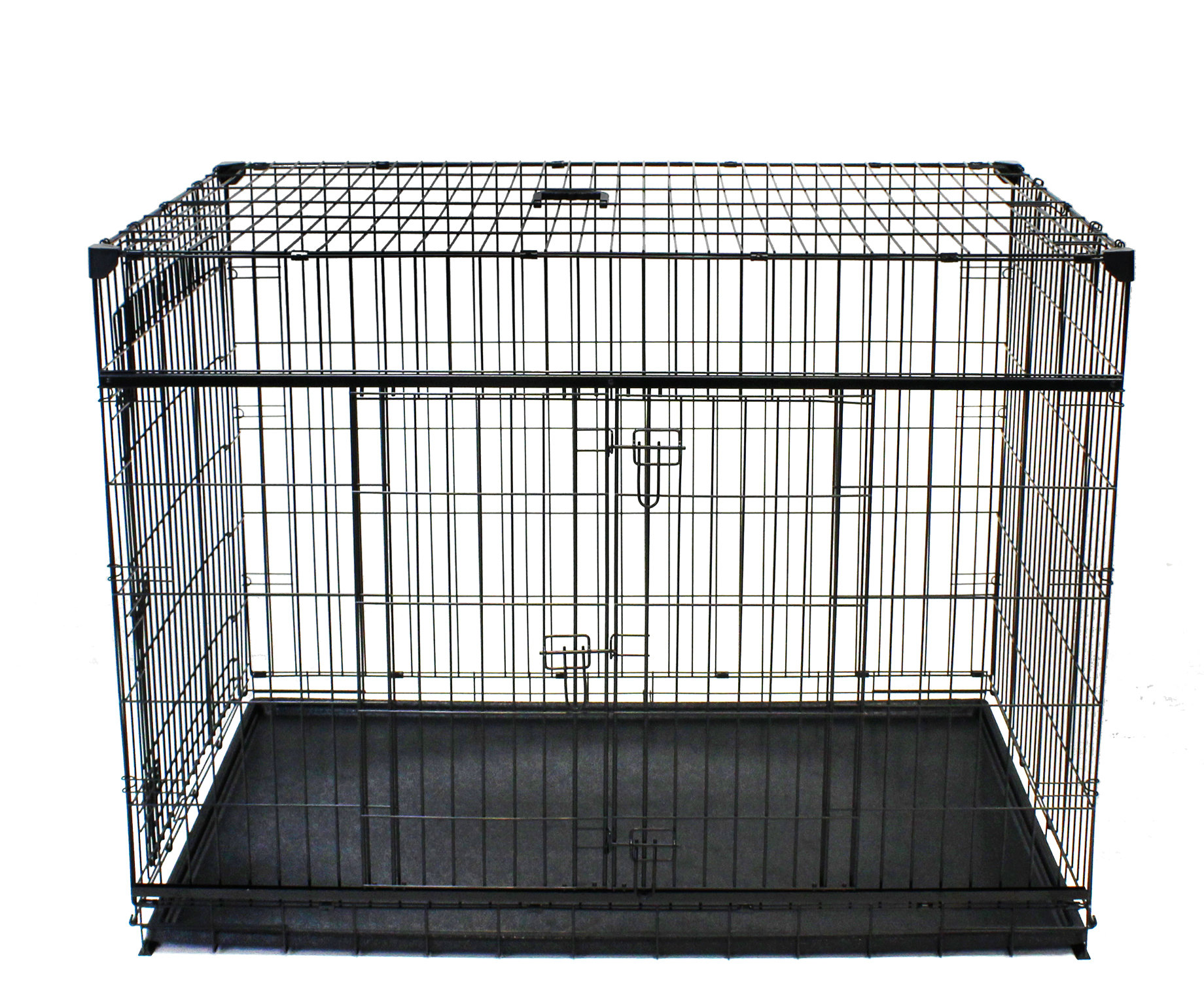 Lucky Dog Sliding Door Crates Pet Crate with Sliding Double Door & Reviews Wayfair