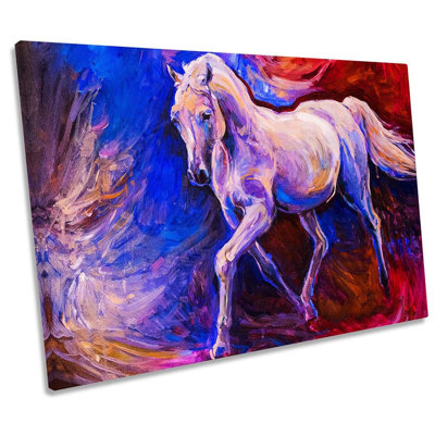Horse Modern - Wrapped Canvas Art Prints