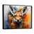 Black Floater Framed