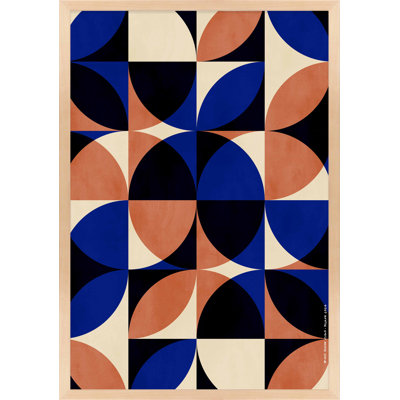 Harmonic Patterns II by Romina Gadler - Framed Wall Art