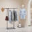 Metal Coat Rack, Freestanding Coat Rack, Modern Coat Stand With Base-1684140056