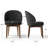 Upholstered Barrel Dining Chairs-77248539