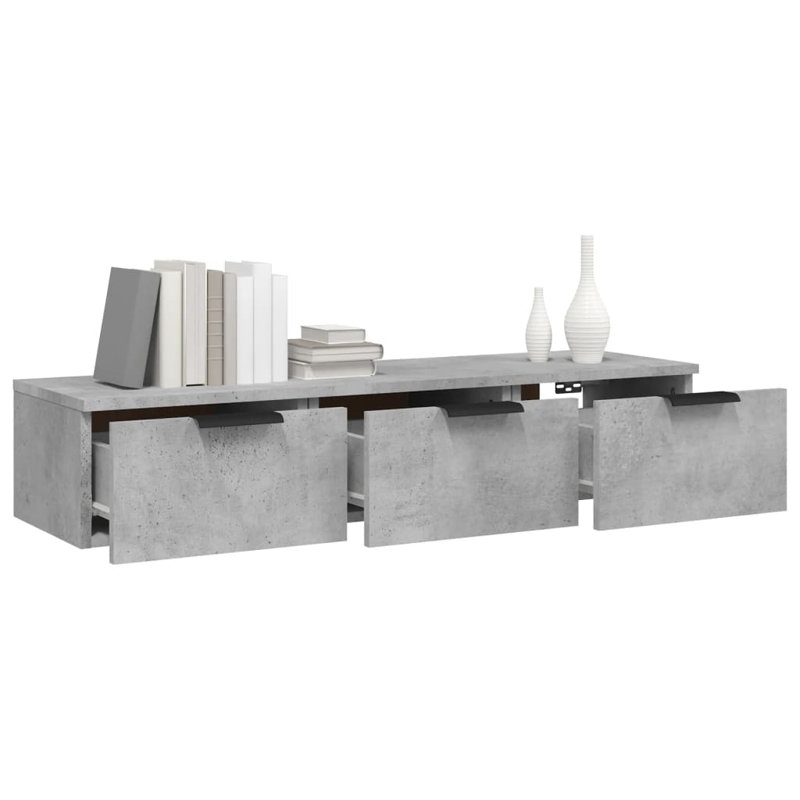 Ivenson Unfinished TV Stand, Light Grey