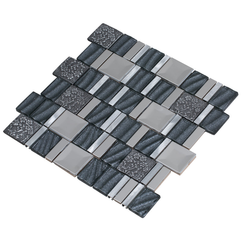 Vitray Glossy Tile, Gray