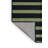 Machine Washable Horizontal Stripes Blue Area Rug-1321117005