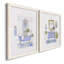 «Sketchy Bath I», ensemble de 2 peintures sur toile encadrées-1067295345-1067295351