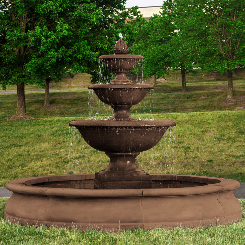 Monteros Fountain, Brownstone
